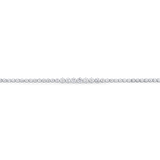 3.00 Carat Graduated Diamond Tennis Necklace in 18ct White Gold Hardy Brothers Jewellers