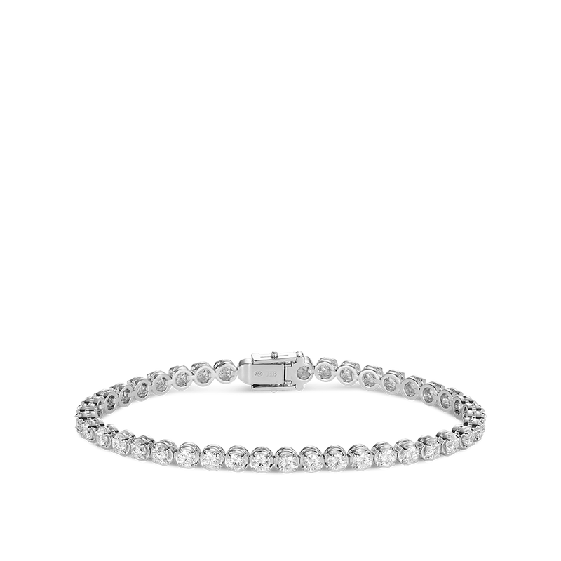 White Gold and 5.00ct Diamond Tennis Bracelet