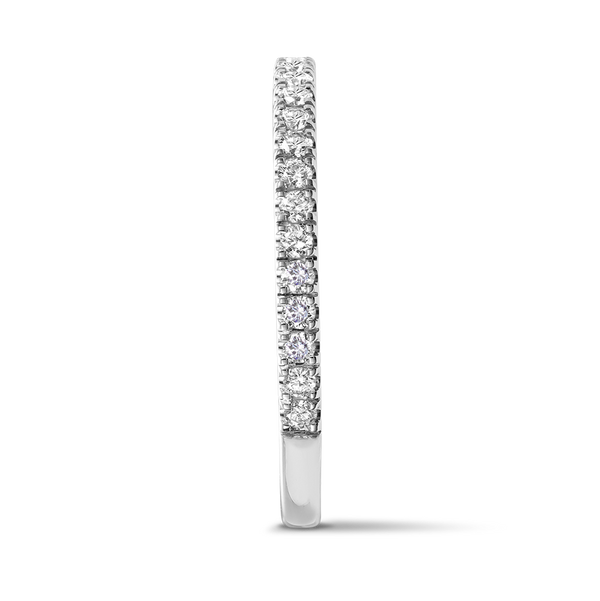 Raffiné 0.34 Carat Diamond Wedding Ring in 18ct White Gold Hardy Brothers Jewellers