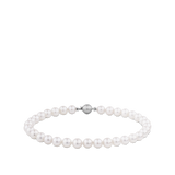 Akoya Pearl Bracelet in 18ct White Gold Hardy Brothers Jewellers