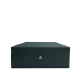 Leather Wolf 1834 British Racing Green 8 Piece Watch Box Hardy Brothers Jewellers