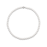 Akoya Pearl Necklace in 18ct White Gold Hardy Brothers Jewellers