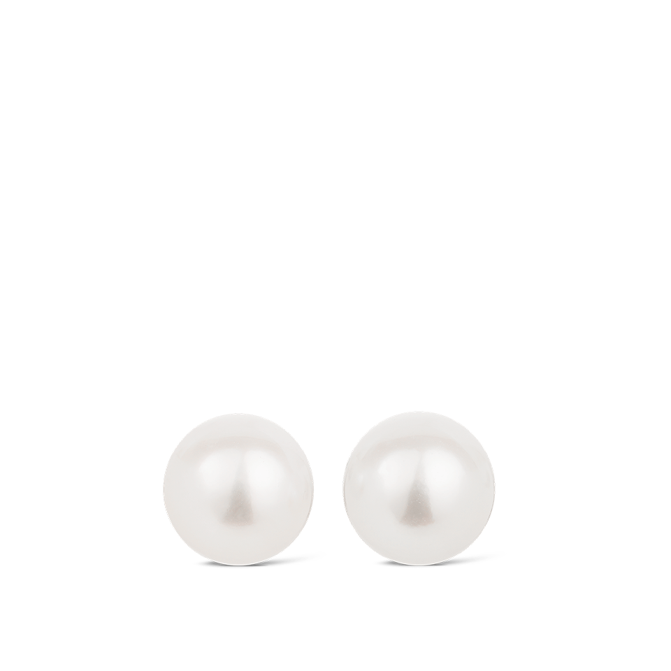 Akoya Pearl Stud Earrings in 18ct White Gold Hardy Brothers Jewellers