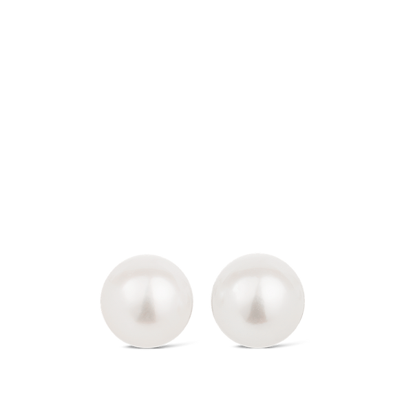 Akoya Pearl Stud Earrings in 18ct White Gold Hardy Brothers Jewellers