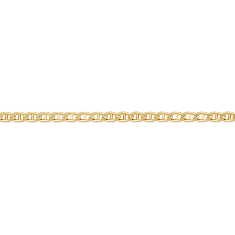 Anchor Link Chain Bracelet in 18ct Yellow Gold Hardy Brothers