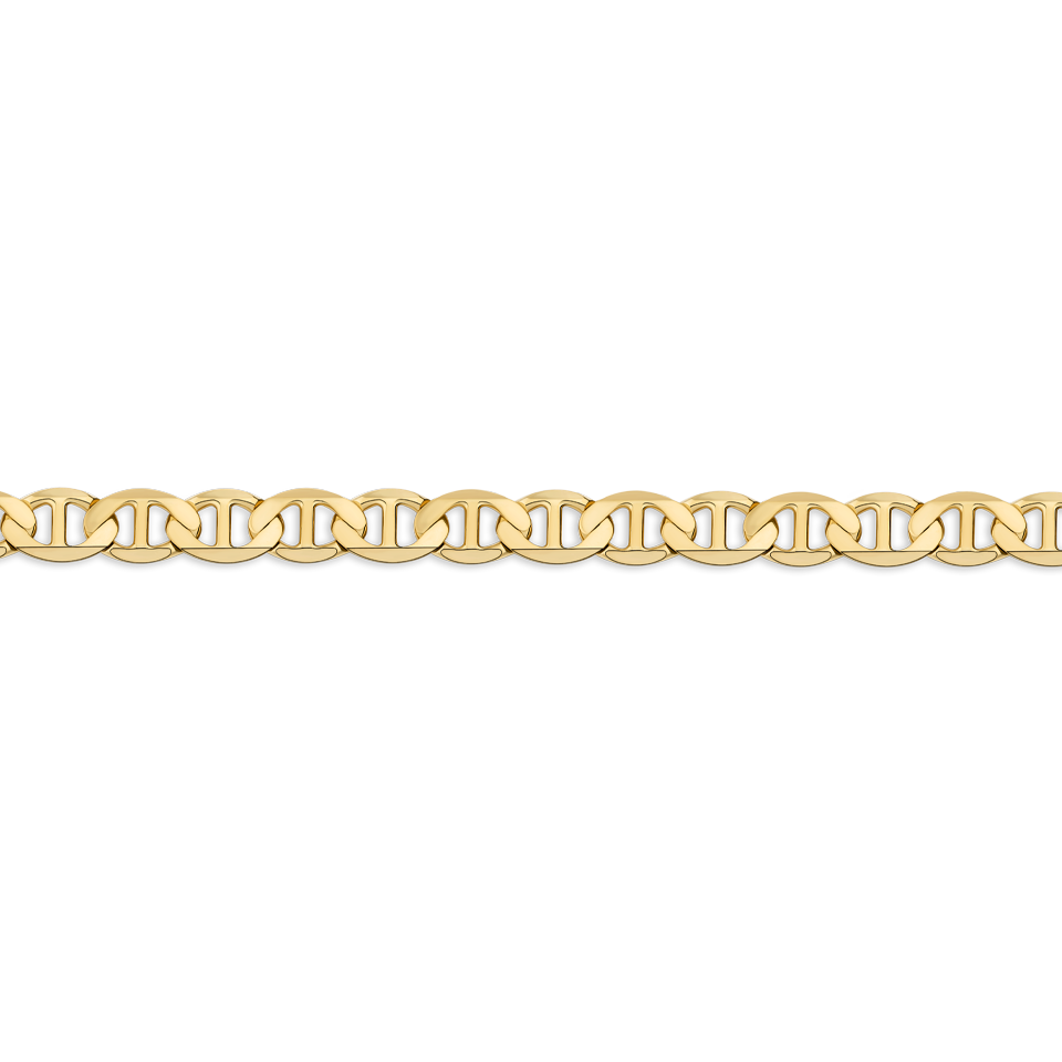 500mm Anchor Link Chain Necklace in 18ct Yellow Gold Hardy Brothers Jewellers