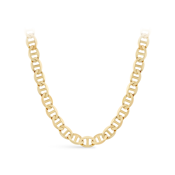 500mm Anchor Link Chain Necklace in 18ct Yellow Gold Hardy Brothers Jewellers