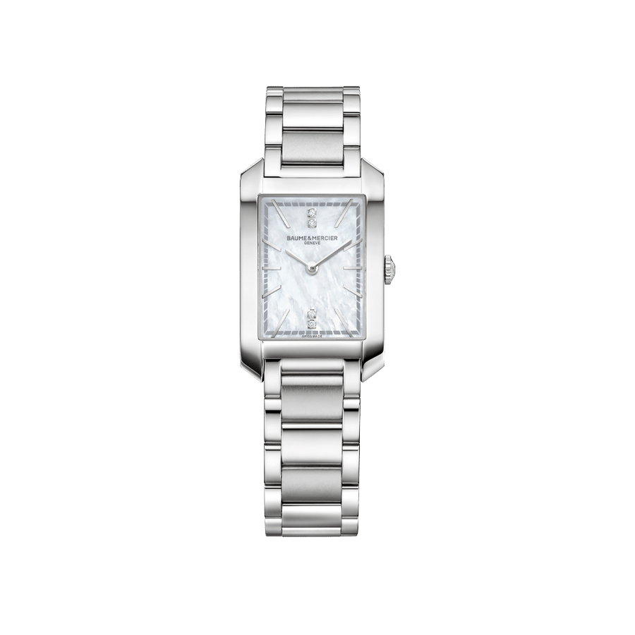 Baume mercier stainless steel clearance