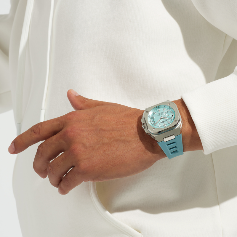 Automatic watch rubber strap shop