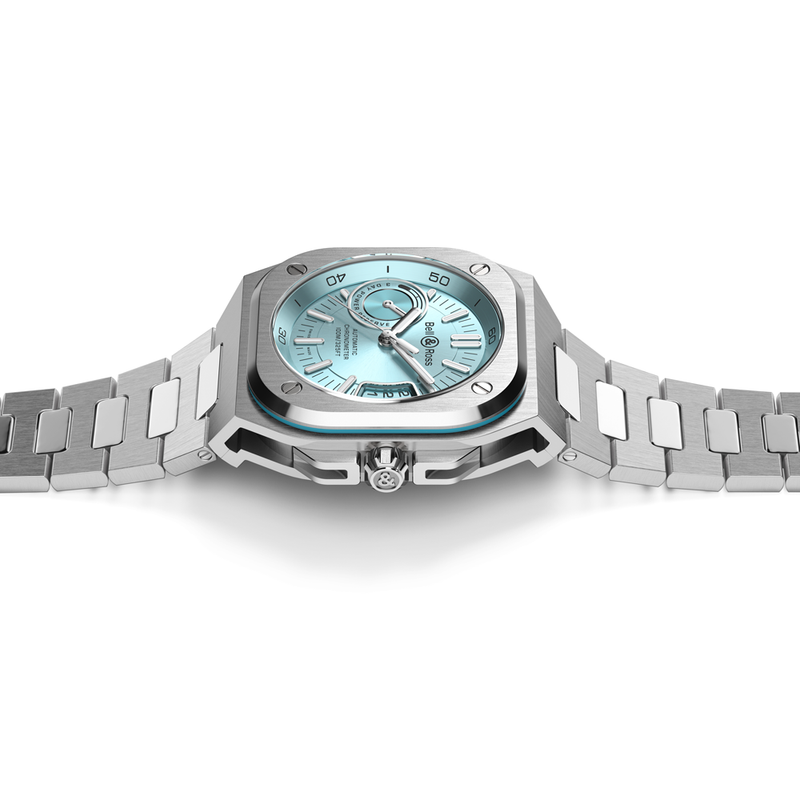 Bell & Ross BR-X5 Ice Blue Dial Stainless Steel Automatic Watch 41mm BRX5R-IB-ST/SST Hardy Brothers Jewellers