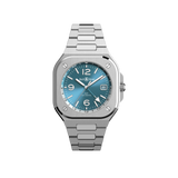 Bell & Ross BR 05 GMT Sky Blue Hardy Brothers Jewellers