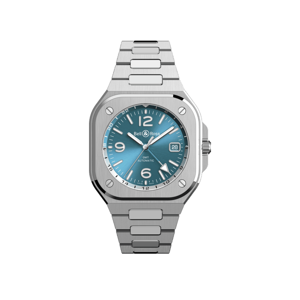 Bell & Ross BR 05 GMT Sky Blue | Hardy Brothers Jewellers