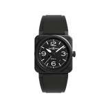 Bell & Ross BR 03 Black Matte 41.00mm BR03A-BL-CE/SRB Hardy Brothers Jewellers