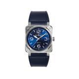 Bell & Ross BR 03 Blue Steel 41.00mm BR03A-BLU-ST/SCA Hardy Brothers Jewellers