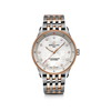 Breitling Navitimer Automatic 32 Mother Of Pearl Dial with Diamonds Stainless Steel and 18ct Gold U77320E61A1U1 Hardy Brothers Jewellers