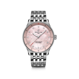 Breitling Navitimer Automatic 32 Pink Mother Of Pearl Dial Stainless Steel A77320D91K1A1 Hardy Brothers Jewellers
