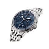 Watch Breitling Premier B01 Chronograph 42 Blue Dial Stainless Steel Bracelet Hardy Brothers Jewellers