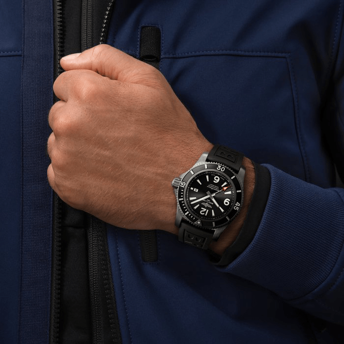 Breitling Superocean Automatic 46 Black Steel Breitling