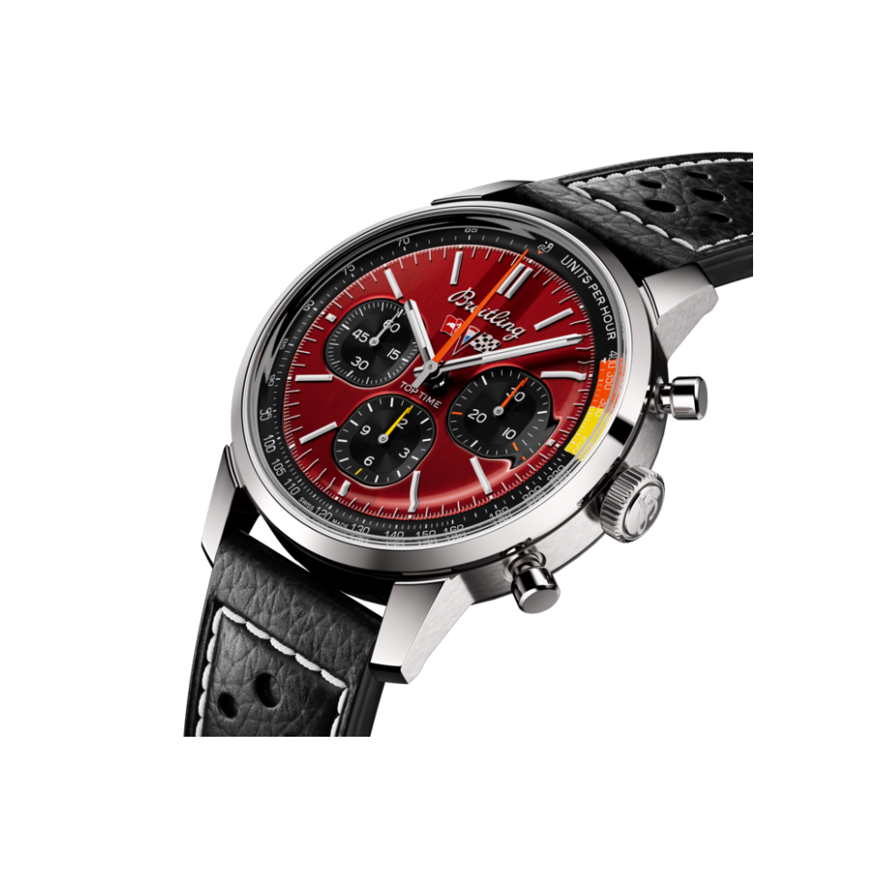 Watch Breitling Top Time B01 Classic Cars Chevrolet Corvette Hardy Brothers Jewellers