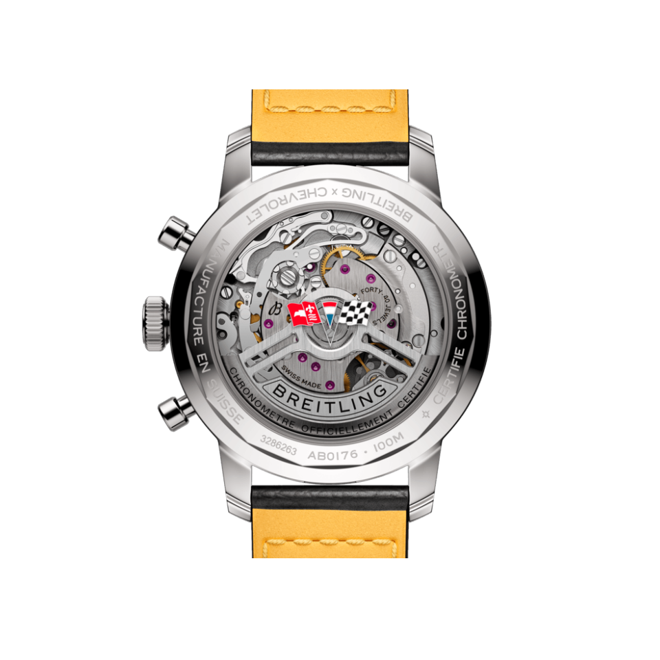 Watch Breitling Top Time B01 Classic Cars Chevrolet Corvette Hardy Brothers Jewellers