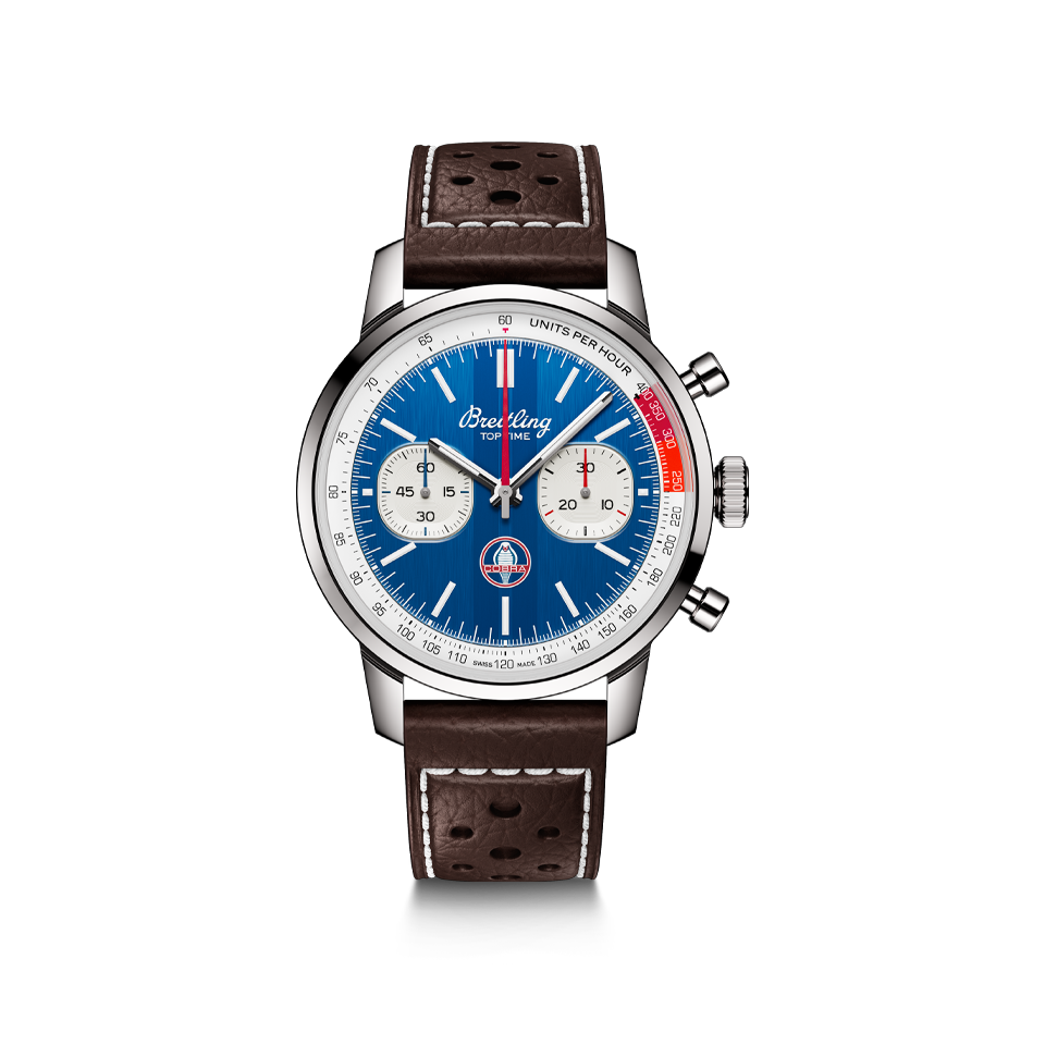 Watch Breitling Top Time B01 Classic Cars Shelby Cobra Hardy Brothers Jewellers