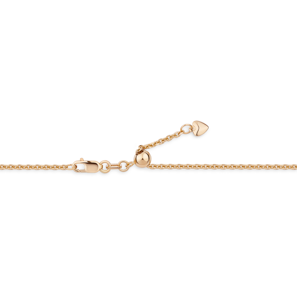 500mm Cable Link Chain Necklace in 18ct Rose Gold Hardy Brothers Jewellers