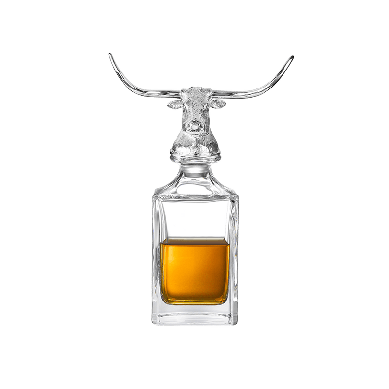 Deakin & Francis Longhorn Crystal Decanter Deakin & Francis