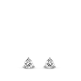 Ear Party 3 Claw Diamond Stud Earrings in 18ct White Gold Hardy Brothers Jewellers