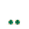 Ear Party Emerald Stud Earrings in 18ct Yellow Gold Hardy Brothers Jewellers