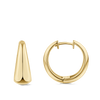 Graduated Huggie Earrings in 18ct Yellow Gold Hardy Brothers Jewellers