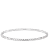 Quintessential 5.00 Carat Diamond Bangle in 18ct White Gold Hardy Brothers Jewellers