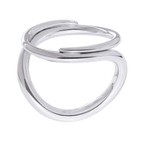 Fluent Sterling Silver Bangle Hardy Brothers Jewellers