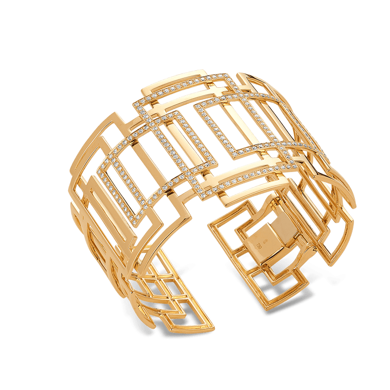 Kalon Diamond Cuff Hardy Brothers Jewellers