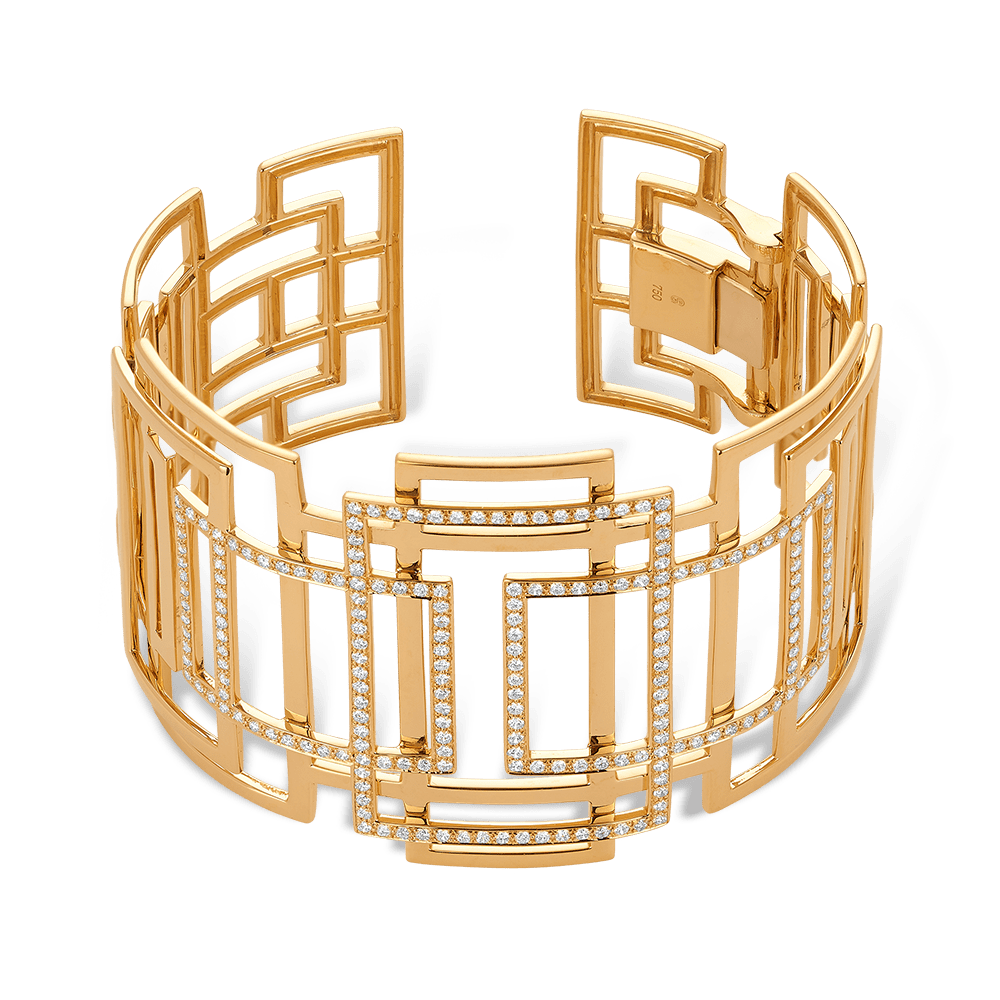 Kalon Diamond Cuff Hardy Brothers Jewellers