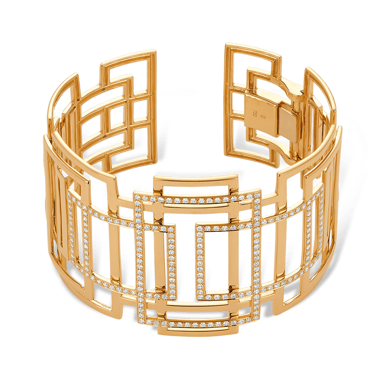 Kalon Diamond Cuff Hardy Brothers Jewellers