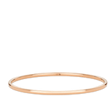 Quintessential Gold Bangle in 18ct Rose Gold Hardy Brothers 