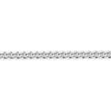 Miami Link Bracelet in 18ct White Gold Hardy Brothers 