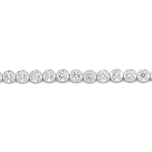 2.00 Carat Diamond Tennis Bracelet in 18ct White Gold Hardy Brothers 