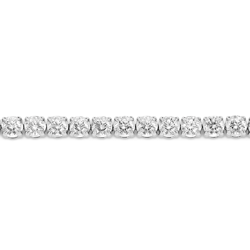 5.00 Carat Diamond Tennis Bracelet in 18ct White Gold Hardy Brothers 