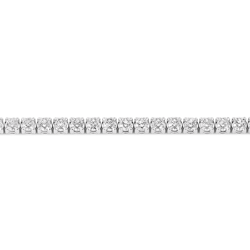 9.00 Carat Diamond Tennis Bracelet in 18ct White Gold Hardy Brothers 