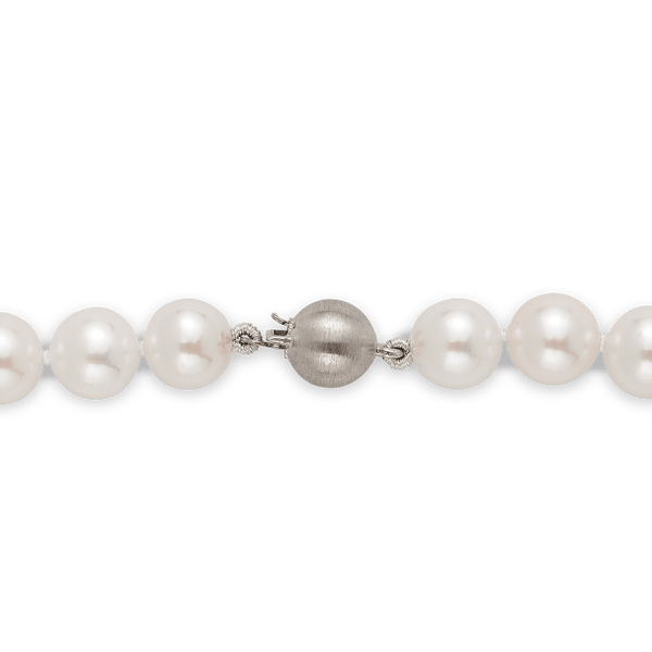 Akoya Pearl Bracelet in 18ct White Gold Hardy Brothers Jewellers