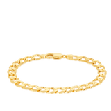 Curb Link Bracelet in 18ct Yellow Gold Hardy Brothers 