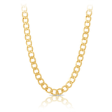 Curb Link Chain Necklace in 18ct Yellow Gold Hardy Brothers 