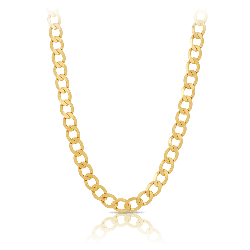 Simple Chain Necklace Gold, Layering Necklace, Link Chain, Curb