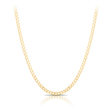 Curb Link Chain Necklace in 18ct Yellow Gold Hardy Brothers 