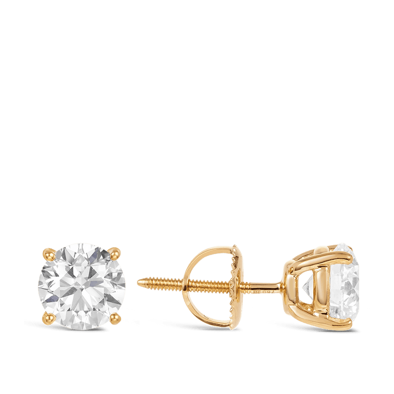 Half carat 2025 diamond earrings price