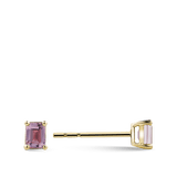 Ear Party Pink Tourmaline Stud Earrings in 18ct Yellow Gold Hardy Brothers 