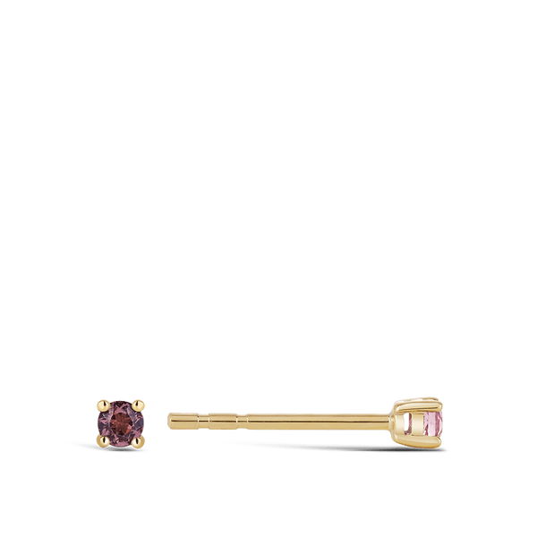 Ear Party Pink Tourmaline Stud Earrings in 18ct Yellow Gold Hardy Brothers 