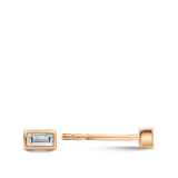 Ear Party Baguette Cut Diamond Stud Earrings in 18ct Rose Gold Hardy Brothers Jewellers