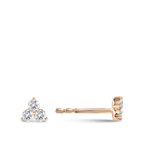 Ear Party Trinity Diamond Stud Earrings in 18ct Rose Gold Hardy Brothers 